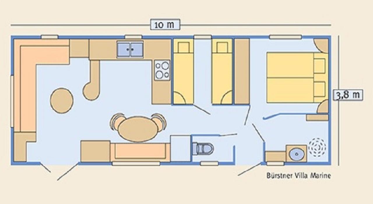 Nordseecamping Zum Seehund Hotel Husum Eksteriør billede